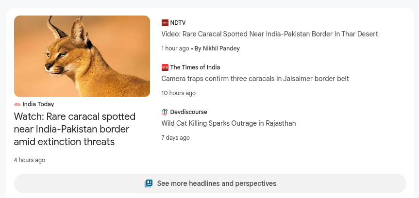 Example of Clustering from Google News